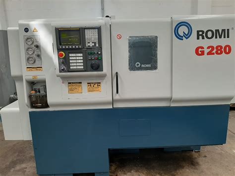 torno cnc g280|Torno CNC Romi G280 .